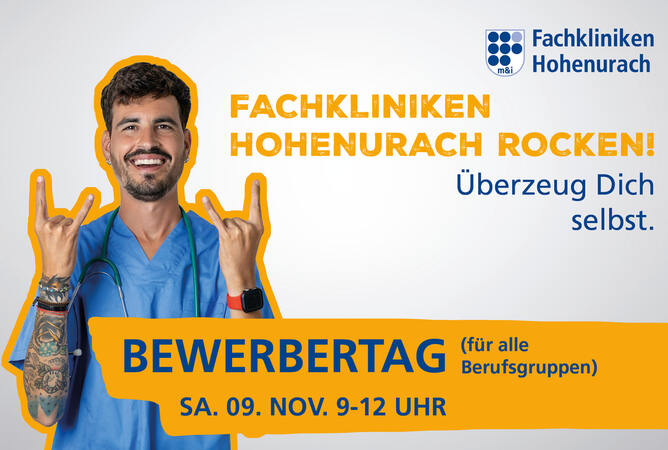 Fachkliniken Hohenurach rocken! Überzeug dich selbst